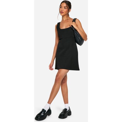 Robe Courte Trapèze - 36 - boohoo - Modalova