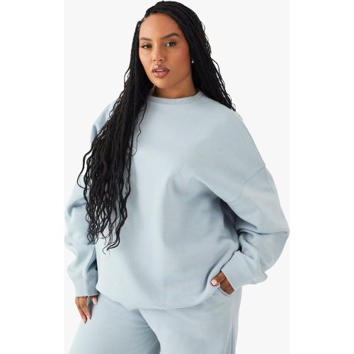 Grande Taille - Sweat Oversize À Broderie Dsgn Studio - 56 - boohoo - Modalova