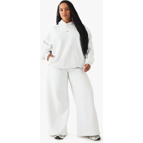 Grande Taille - Jogging Large Noué À Slogan - 44 - boohoo - Modalova