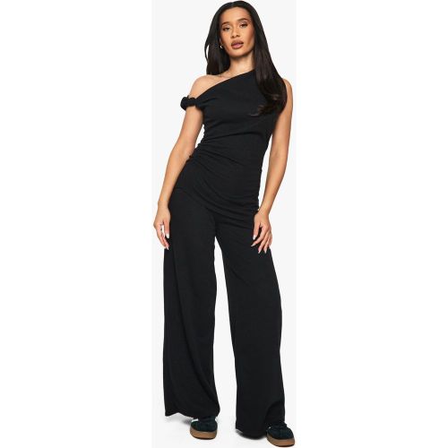 Pantalon Large Texturé - 34 - boohoo - Modalova