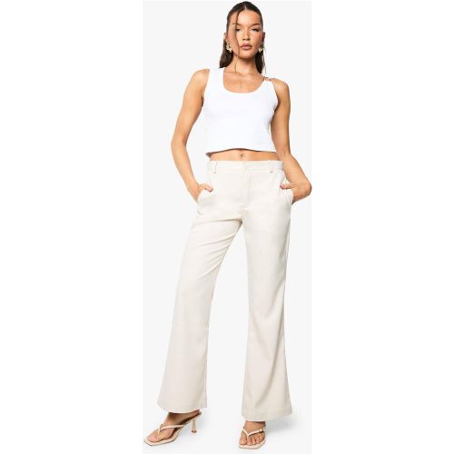 Pantalon Flare Habillé - 38 - boohoo - Modalova