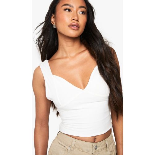 Top Super Doux Sans Manches - 36 - boohoo - Modalova