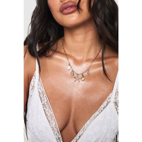 Collier À Pendentif Océan - One Size - boohoo - Modalova