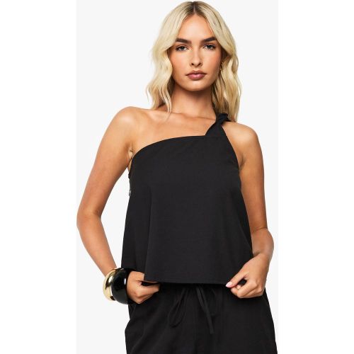 Crop Top Asymétrique - 40 - boohoo - Modalova