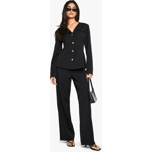 Pantalon Flare Habillé - 36 - boohoo - Modalova