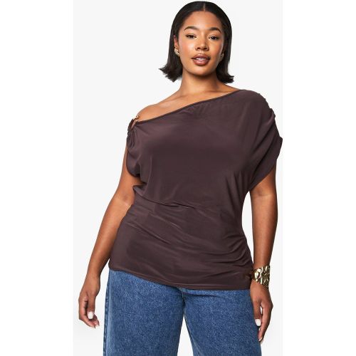 Grande Taille - Top À Épaules Dénudées - 44 - boohoo - Modalova