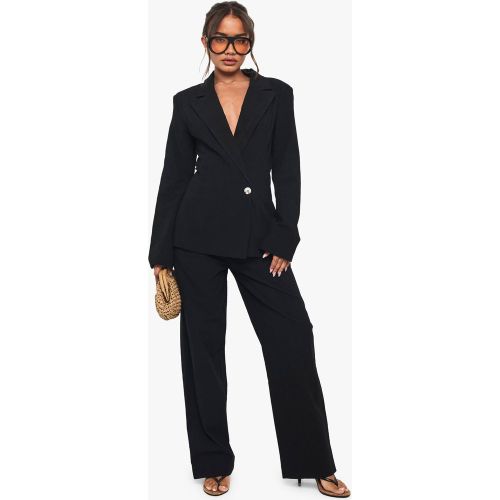 Pantalon Droit Habillé - 34 - boohoo - Modalova