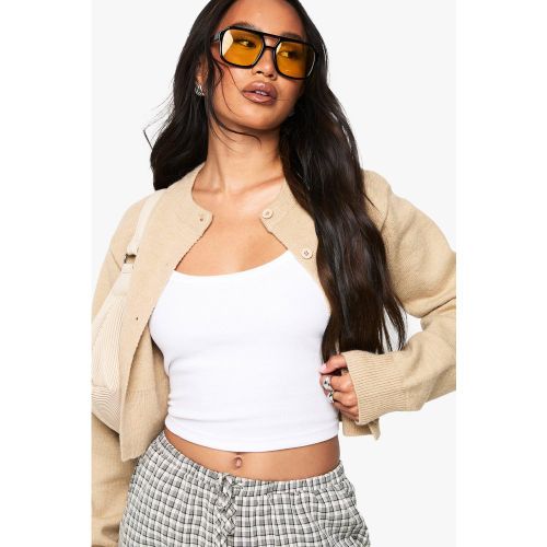 Débardeur Basique À Empiècements - 34 - boohoo - Modalova