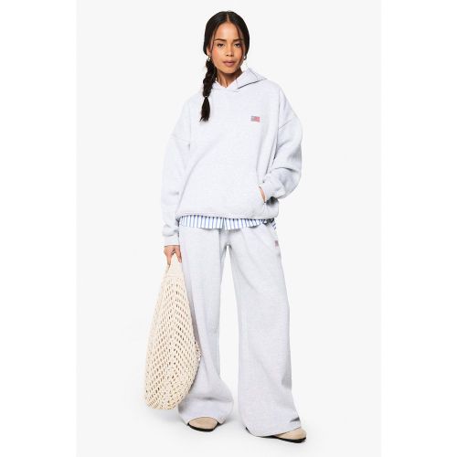 Jogging Large À Broderie Usa - S - boohoo - Modalova