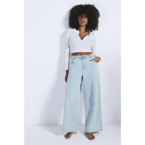 Grande Taille - Jean Large - 16/30L - boohoo - Modalova