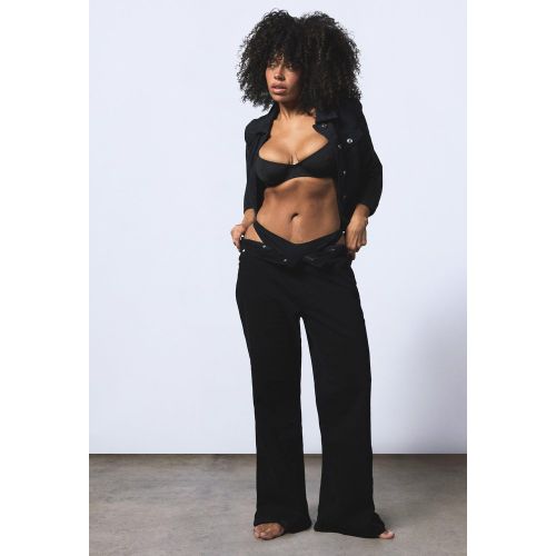 Grande Taille - Jean Bootcut - 16/30L - boohoo - Modalova