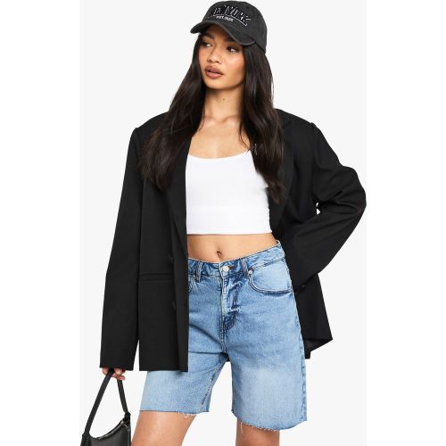 Short En Jean - Bleu - 36, Bleu - boohoo - Modalova