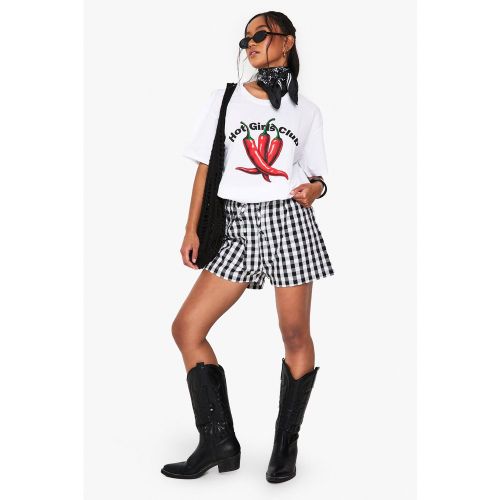 Short De Tailleur À Cordon De Serrage - 34 - boohoo - Modalova