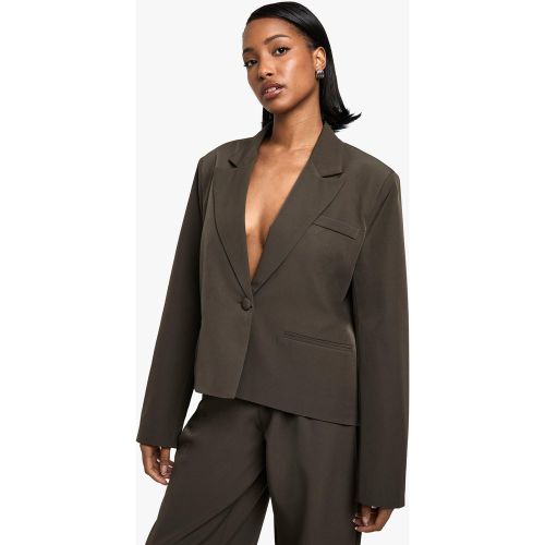 Blazer Oversize Tissé - 36 - boohoo - Modalova