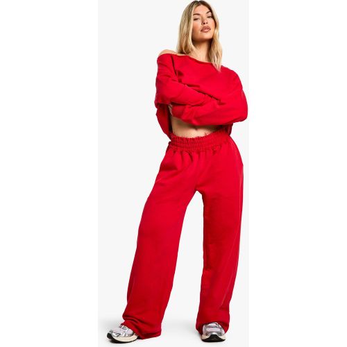 Jogging Droit Retourné - S - boohoo - Modalova