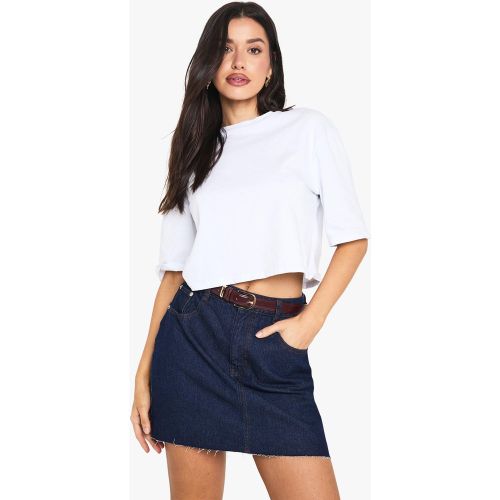 Tall" - Mini-Jupe En Jean - 34 - boohoo - Modalova