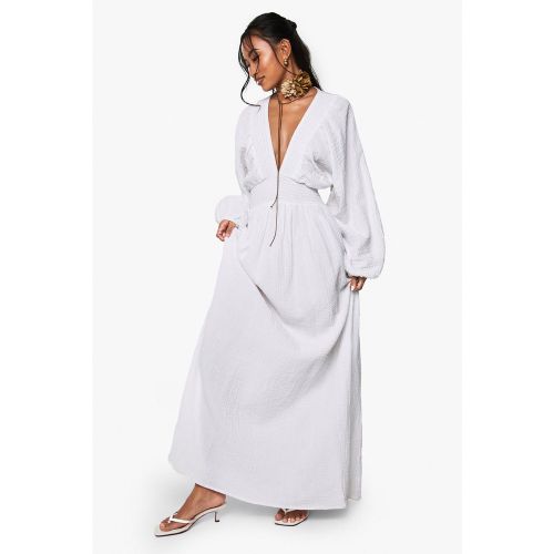 Robe Longue Décolletée - 36 - boohoo - Modalova