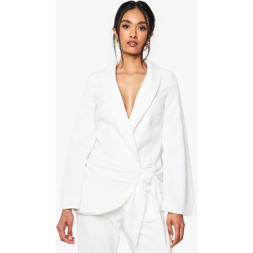 Blazer Habillé Noué - 36 - boohoo - Modalova