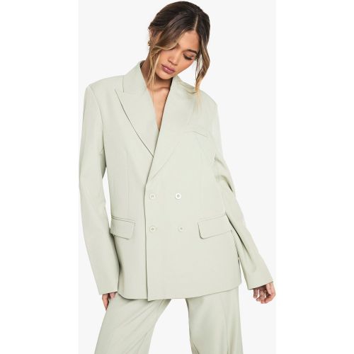 Blazer Croisé Habillé - 36 - boohoo - Modalova