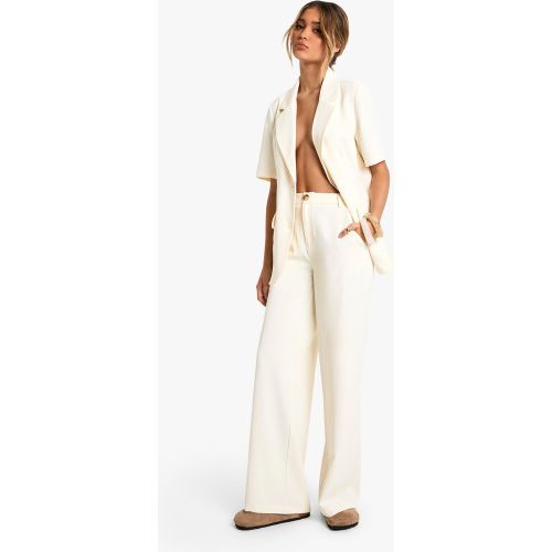 Pantalon Droit Habillé - 36 - boohoo - Modalova