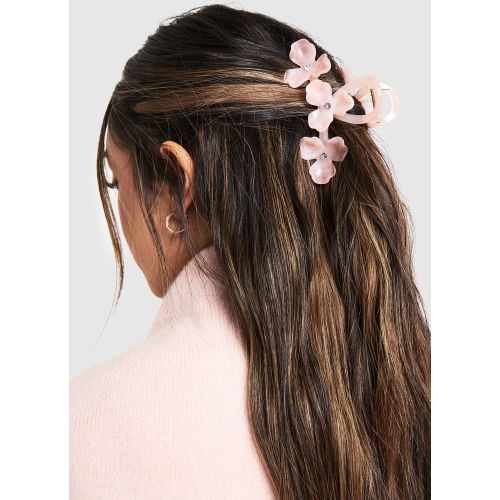 Pince À Cheveux Fleurie - One Size - boohoo - Modalova