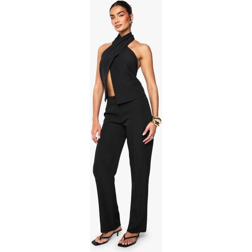 Ensemble À Dos Nu Tissé - 34 - boohoo - Modalova