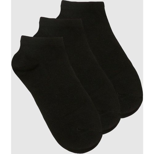 Lot De 3 Paires De Chaussettes De Sport - One Size - boohoo - Modalova