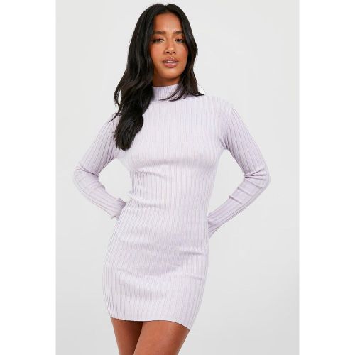 Petite" - Robe Pull À Col Roulé - 32 - boohoo - Modalova