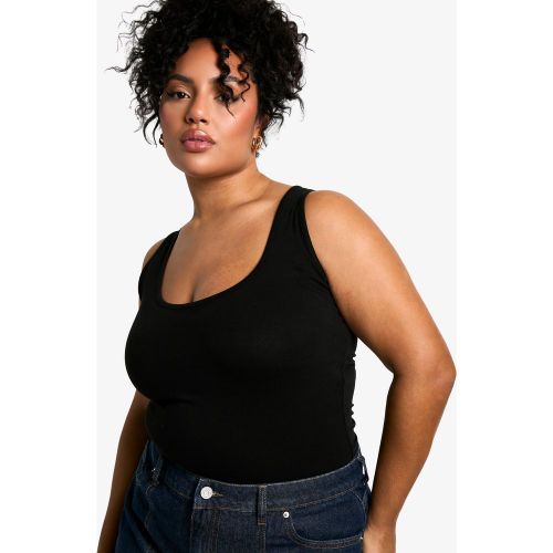 Grande Taille - Lot De 2 Débardeurs Basiques - 44 - boohoo - Modalova