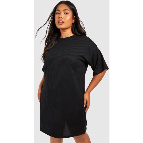 Grande Taille - Robe T-Shirt Oversize - 44 - boohoo - Modalova