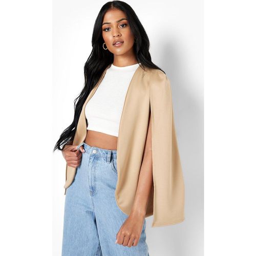 Tall" - Blazer Style Cape - 36 - boohoo - Modalova