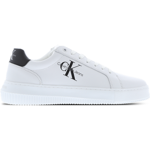 Chunky Cupsole Mono Chaussures - Blanc - Taille: 45 - Cuir - Foot Locker - Calvin Klein - Modalova