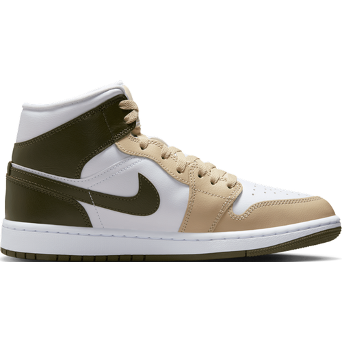 Commandez maintenant Jordan Aj1 Mid - Chaussures - 38 - Blanc - Cuir. Soyez les premiers à mettre la main sur les baskets, les survêtements, les sac - 315349559302070 - Modalova