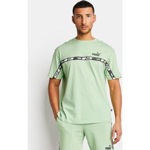 Essentials+ Tape T-Shirts - Vert - Taille: S - Foot Locker - Puma - Modalova