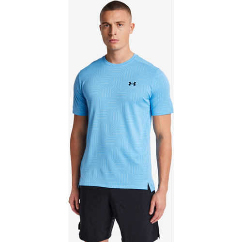 Tech T-Shirts - Bleu - Taille: L - Poly Jersey - Foot Locker - Under Armour - Modalova