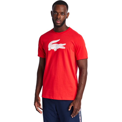 Big Croc Logo T-Shirts - Rouge - Taille: XS - Foot Locker - Lacoste - Modalova