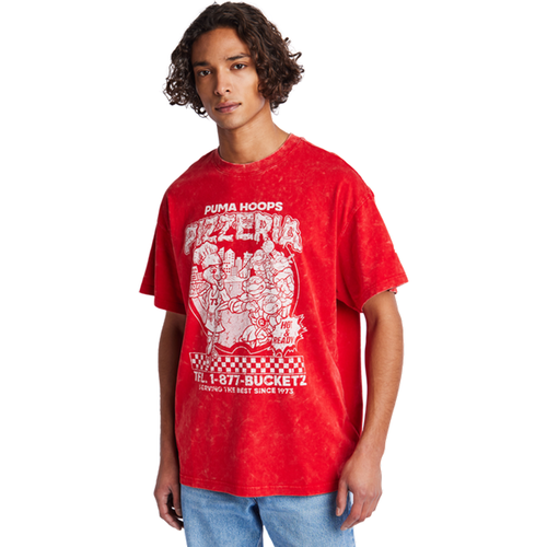 Tmnt Tee I T-Shirts - Rouge - Taille: XS - Jersey de coton - Foot Locker - Puma - Modalova