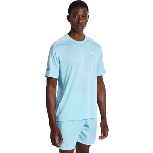 Tech T-Shirts - Bleu - Taille: S - Poly Jersey - Foot Locker - Under Armour - Modalova