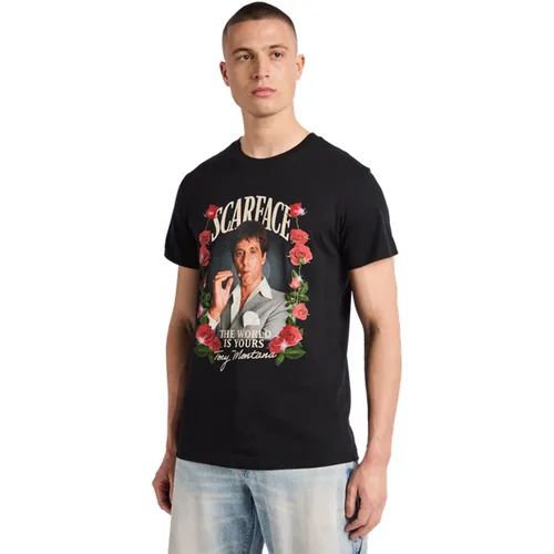 Scarface T-Shirts - Noir - Taille: XS - Foot Locker - MERCHCODE - Modalova