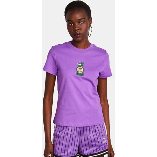 Fanbase T-Shirts - Violet - Taille: XS - Foot Locker - Puma - Modalova