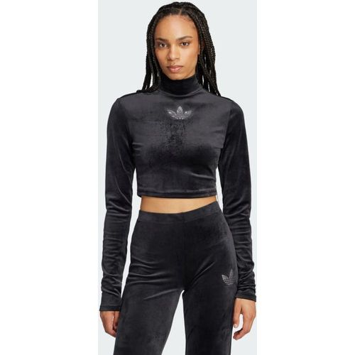 Bling Crop T-Shirts - Noir - Taille: 34/XS - Foot Locker - Adidas - Modalova