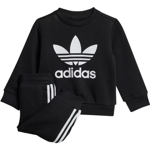 Crew Unisex Survêtements - Noir - Taille: 57 - 62 CM - Jersey de coton - Foot Locker - Adidas - Modalova