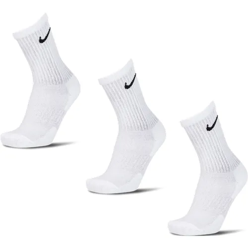 Pack Crew Small Unisexe Chaussettes - Blanc - Taille: 34-38 - Foot Locker - Nike - Modalova