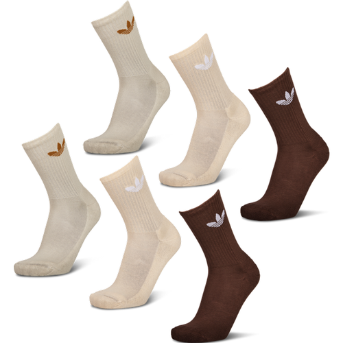 Crew 6 Pack Unisexe - Chaussettes, Marron - Taille 37-39 - Adidas - Modalova