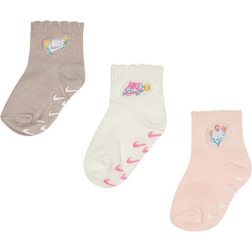 Kids Ankle No Slip 3 Pack Unisexe Chaussettes - Blanc - Taille: 27 - 35 - Foot Locker - Nike - Modalova