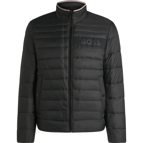 Veste déperlante avec bande logotée effet 3D - Boss - Modalova