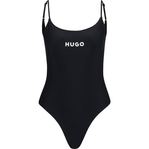 Maillot de bain à séchage rapide avec logo contrastant - HUGO - Modalova