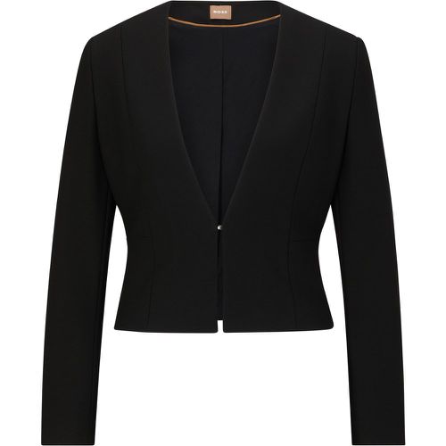 Blazer court Slim Fit en tissu stretch - Boss - Modalova