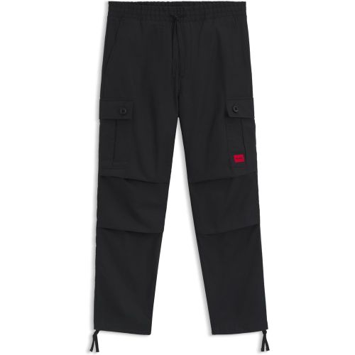 Pantalon cargo Regular Fit en coton ripstop - HUGO - Modalova