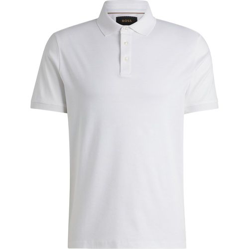 Polo Regular Fit en coton italien mercerisé - Boss - Modalova